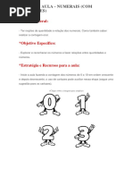 Plano de Aula-numerais