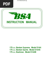 BSA Engine and Frame Number Guide | PDF | Motorcycling | Vehicle Technology