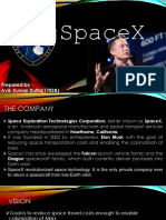 Spacex: Prepared by - Avik Kumar Dutta (17028)
