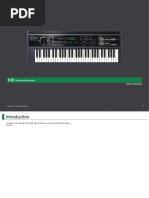 Owner's Manual Software Synthesizer