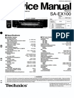 Technics Sa-Ex100-Eu SM (ET) PDF