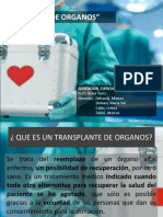 Donacion de Organos: Alternativas