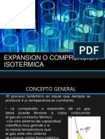 Expansion o Comprension Isotermica