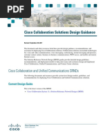 Cisco Collaboration Solutions Design Guidance