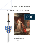 Proyecto Educativo Colegio Notre Dame