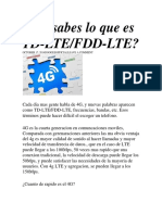 4G FDD-TDD Lte