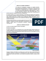 Qué Es El Cambio Climático
