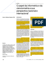 MACIAS-CHAPULA, C. A. O Papel Da Informetria e Da Cienciometria e Sua Perspectiva