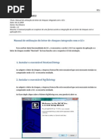 Manual Do Leitor de Cheques Integrado Com o GC+