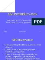 Abg Interpretation: Marc D. Berg, MD - Devos Children'S Hospital Rita R. Ongjoco, Do - Sinai Hospital of Baltimore