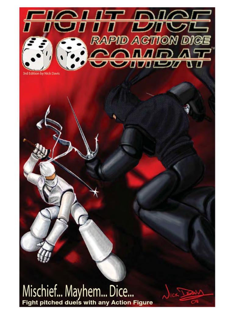 Fight Dice Rulebook Duel Dice