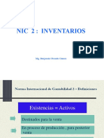 NIC 2 Inventarios