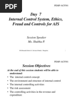 Download Day-7 Internal Control System Ethics Fraud and Controls for AIS PDF by naveen271988 SN36615234 doc pdf