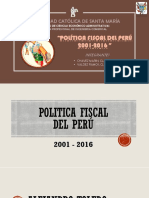 Politica Fiscal del Peru