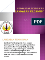 Ladasan Filosofis