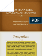 Sistem Manajemen Lingkungan (Iso 14001)