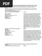 Download Case Map for Barney Gaining and Sustaining Competitive Advantage 3rd Edition by Raar Ramalingam SN36615919 doc pdf