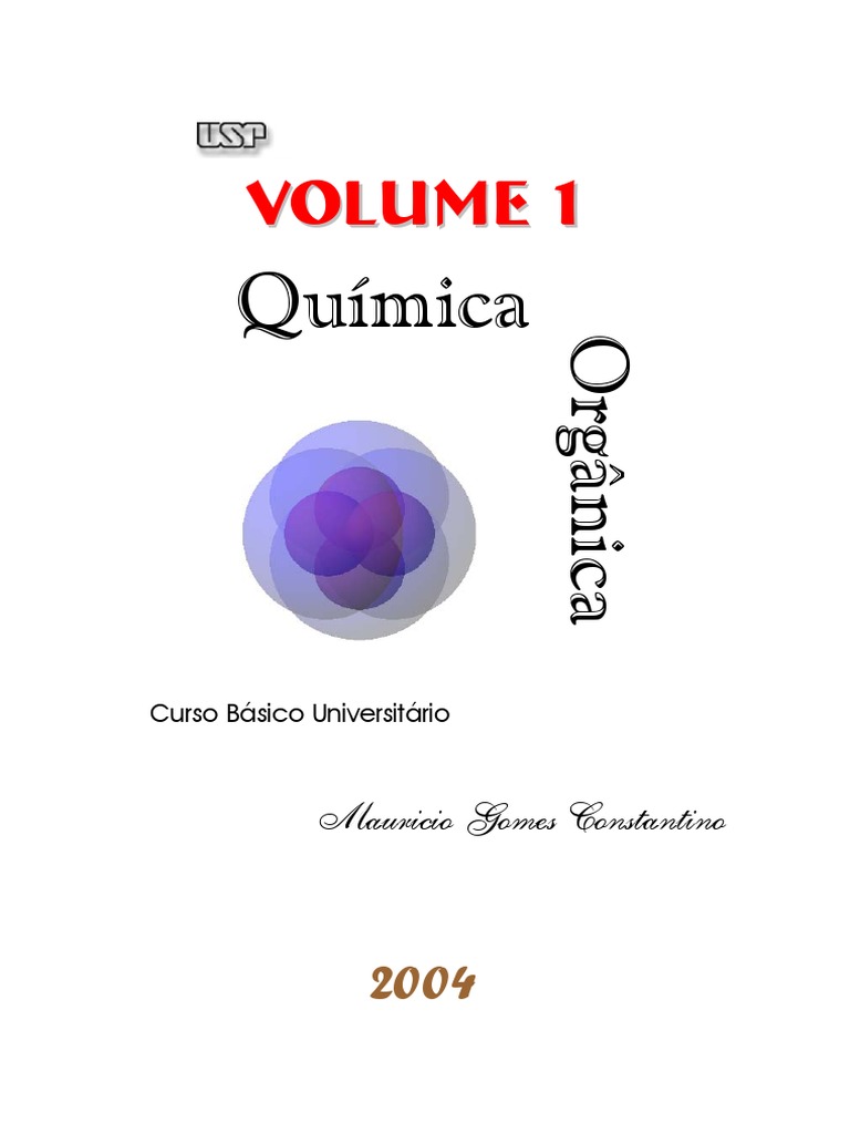 Curso Básico Universitário - Química Orgânica, Volume 1 (Constantino)  (2006) PDF | PDF | Orbital molecular | Elétron, image size:768x1024
