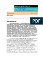 Educ 5324-Research Paper