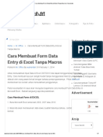 1 8 14 Cara Membuat Form Data Entry Di E PDF