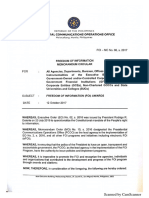 FOI Memorandum Circular No 6