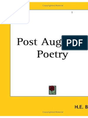 Post Augustan Poetry Pdf Latin Literature Nero - brawl star recharge des atraques