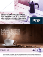 STRUKTUR DAN INTEGRASI PASAR KOPI ARABIKA GAYO