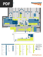 Edinburgh Waverley Station Layout Map | PDF | Transport | Land Transport