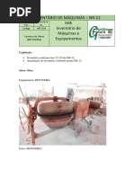 Inventario de Maquinas Betoneira Obra PDF