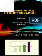 PIT PERNEFRI Malang - Management of Iron Deficiency Anemia - Dharmeizar