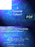 A Universal Culture