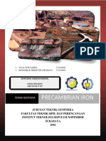 Laporan Revisi Precambrian Iron Formation