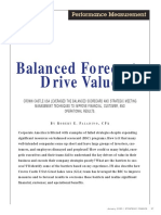 Balanced Forecasts Drive Value