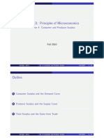 Chapter 4H - Consumer and Producer Surplus