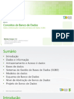 Aula 01 Conceitos Introdutc3b3rios de Banco de Dados
