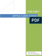 Ripple Carry Adder - Sandeep Konam