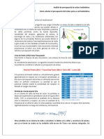 Análisis de Presupuesto de Enlace Inalámbrico