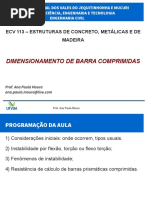 Dimensionamento de Barras Comprimidas