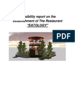 Feasibility Report On The Establishment of The Restaurant "Eatology"