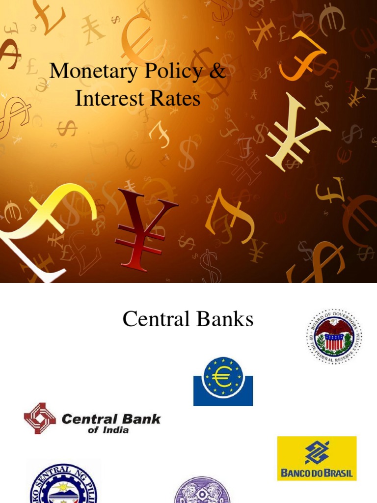 Central Banks and Monetary Policy Framework | PDF | Money Supply ...