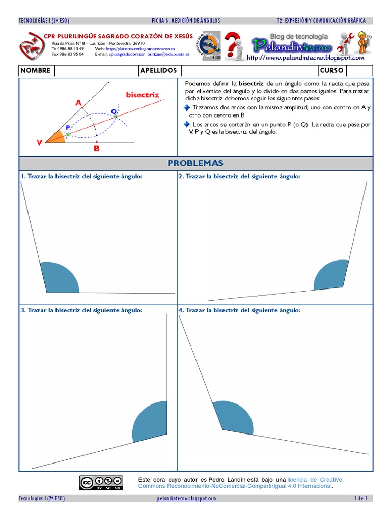 06 Pelandintecno - Trazado de Bisectriz - 2016-17 PDF | PDF