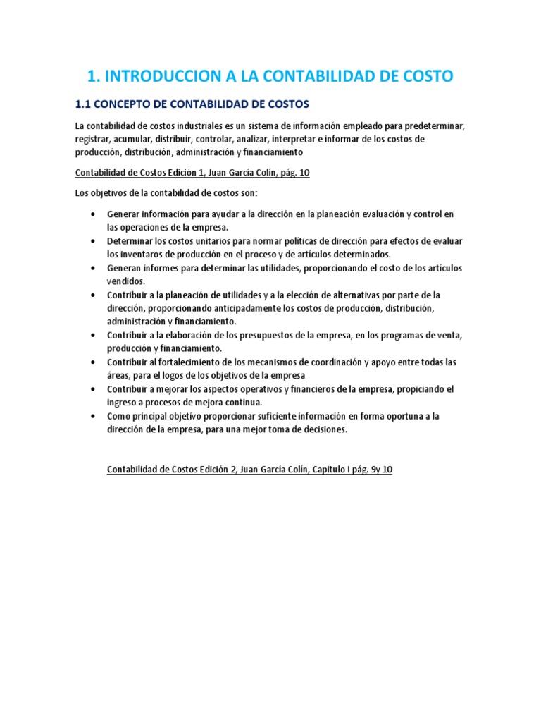 Contabilidad de Costos en Empresas | PDF | Costo | Contabilidad
