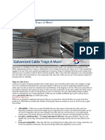 Galvanized Cable Tray Benefits