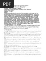 The Timing of Option Returns: Adriano Tosi Alexandre Ziegler