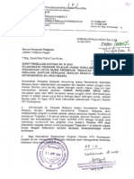 Surat Pekeliling Ikhtisas Bil. 6/2010 - Pelaksanaan Program Pelalian Human Papilloma Virus (HPV) Kebangsaan Untuk Murid Perempuan Tingkatan 1 Di Sekolah Kerajaan, Bantuan Kerajaan, Sekolah Swasta dan Sekolah Antarabangsa Seluruh Negara