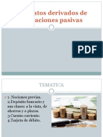 Contratos Derivados de Operaciones Pasivas