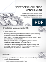 Concept of Knowledge Management