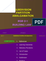 BSS 511 Lecture 7 (Conversion, Partition, Sub-Division, Amalgamation)