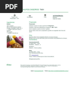 Calipos Caseiros  Bimby