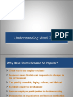 Understanding Work Teams